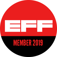 EFF Membership Logo 2019